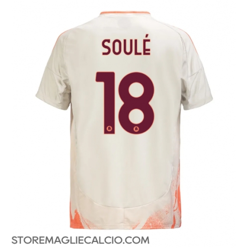 AS Roma Matias Soule #18 Maglia Gara Trasferta Repliche 2024-25 Maniche Corte AS Roma Matias Soule #18 Maglia Gara Trasferta Repliche 2024-25 Maniche Corte